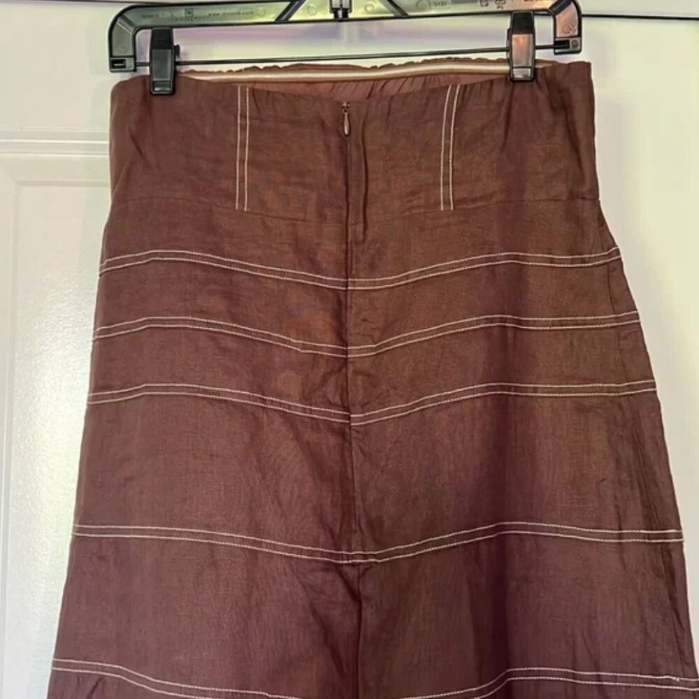 Dissh Chai Chocolate Midi Strapless Dress - Picture 4 of 5